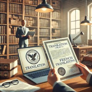 دارالترجمه رسمی فرانسوی