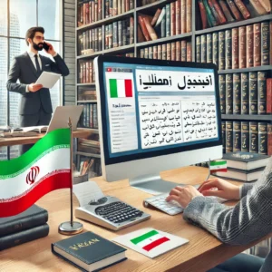 ترجمه ایتالیایی به فارسی
